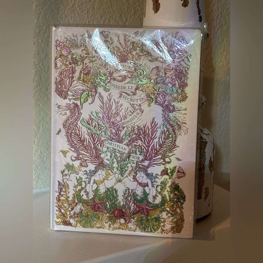 🪸🪸 Christian Dior Coral Seahorse Notebook • Luxury Dior Stationery - Picture 5 of 10